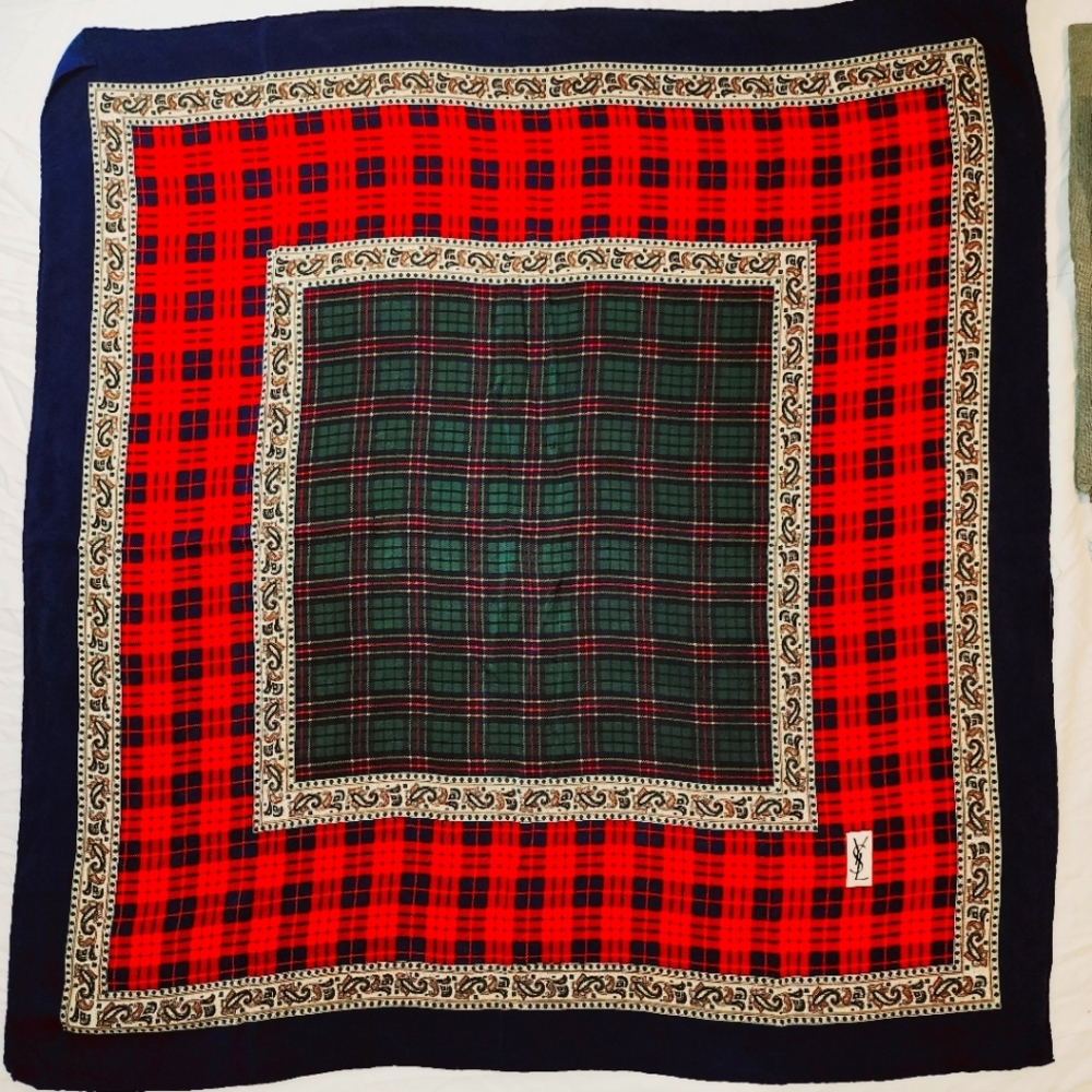 YSL #2 Vintage silk scarf